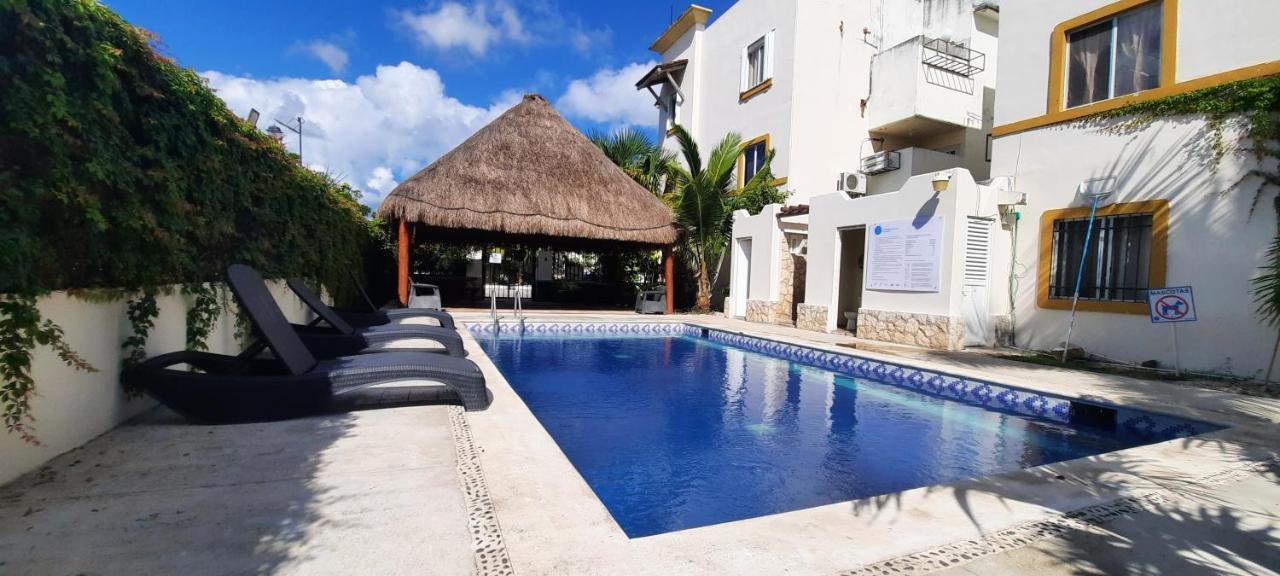 Apartamento En Fraccionamiento Privado 6 Personas, 5 Camas, Piscina Cerca De La Playa Playa del Carmen Exterior photo